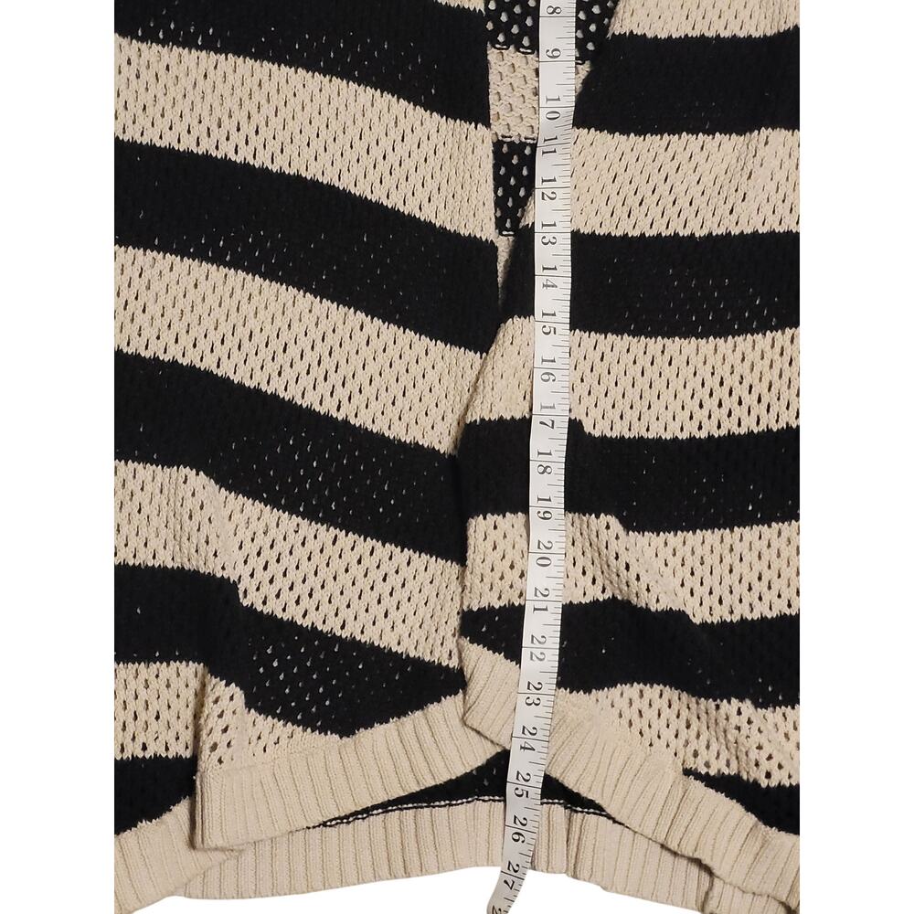 Xhilaration Womens Open-Front Knit Cardigan w short cuffed sleeves Size L EUC - Picture 7 of 10